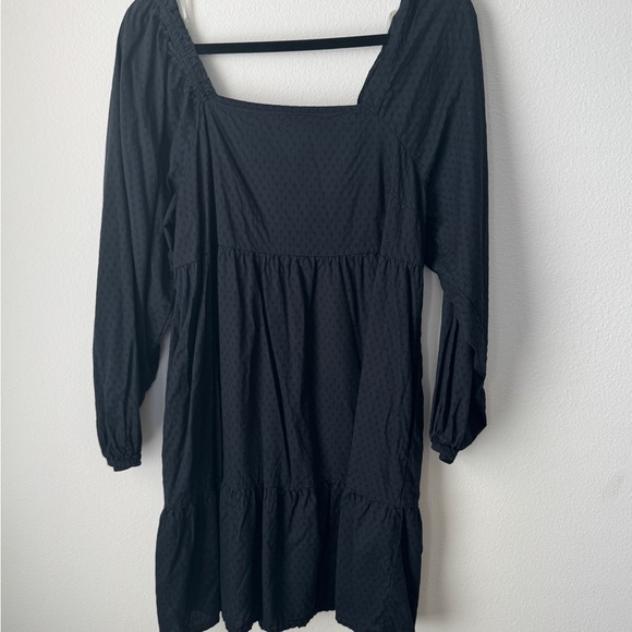 Universal Thread Black Long Sleeve Dress - Picture 2 of 4